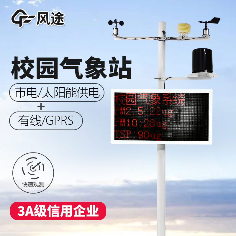 如何選購校園氣象站？