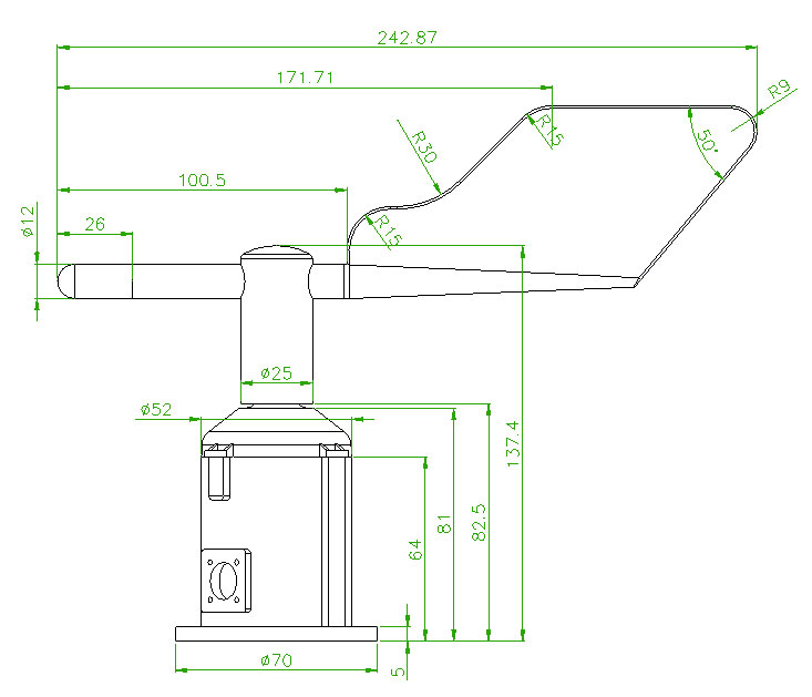 揚(yáng)塵車載式自動監(jiān)測儀外形結(jié)構(gòu)