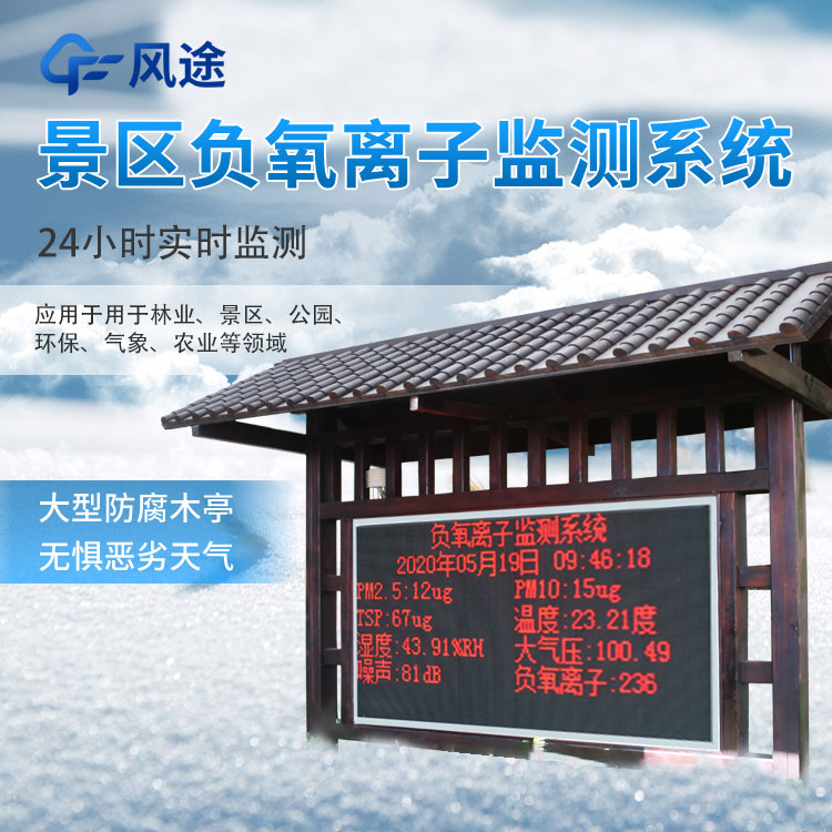 景區(qū)負(fù)氧離子監(jiān)測(cè)系統(tǒng)有什么用？